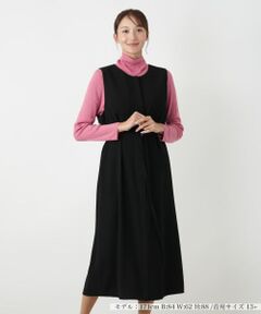 Leilian PLUS HOUSE / レリアンプラスハウス ロング・マキシ丈ワンピース | ノースリーブワンピース【BOURGE】