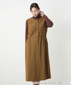 Leilian PLUS HOUSE / レリアンプラスハウス ロング・マキシ丈ワンピース | ノースリーブワンピース【BOURGE】