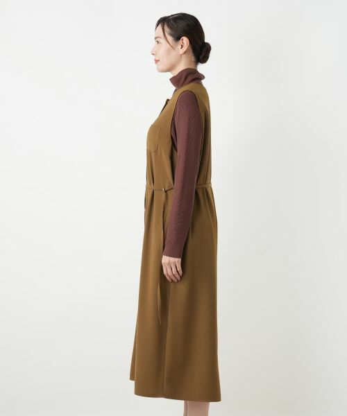 Leilian PLUS HOUSE / レリアンプラスハウス ロング・マキシ丈ワンピース | ノースリーブワンピース【BOURGE】 | 詳細15