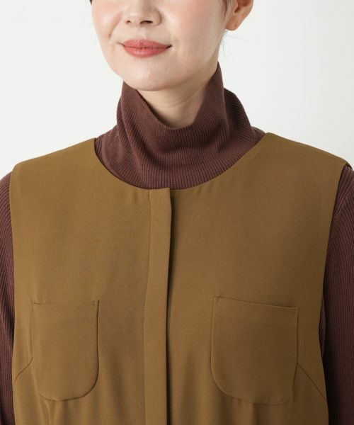 Leilian PLUS HOUSE / レリアンプラスハウス ロング・マキシ丈ワンピース | ノースリーブワンピース【BOURGE】 | 詳細17