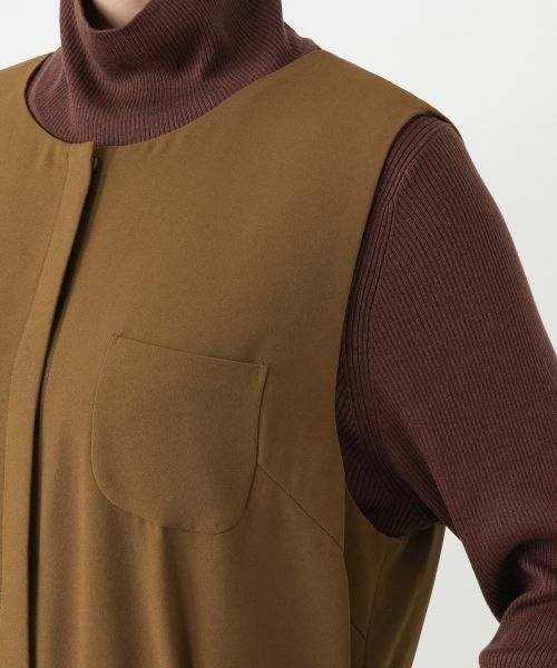 Leilian PLUS HOUSE / レリアンプラスハウス ロング・マキシ丈ワンピース | ノースリーブワンピース【BOURGE】 | 詳細19