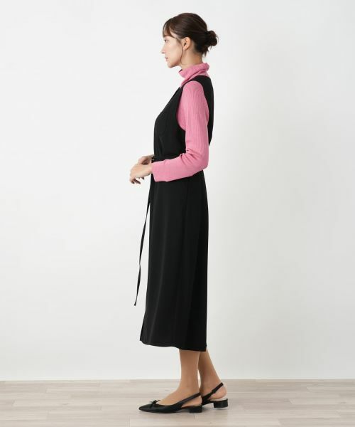 Leilian PLUS HOUSE / レリアンプラスハウス ロング・マキシ丈ワンピース | ノースリーブワンピース【BOURGE】 | 詳細5