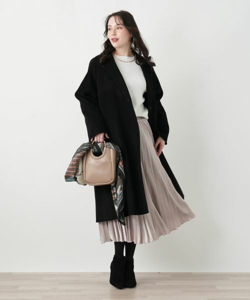Leilian PLUS HOUSE / レリアンプラスハウス その他アウター | リバーチェスターコート【25年11月カタログ】 | 詳細3