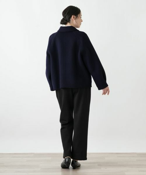 Leilian PLUS HOUSE / レリアンプラスハウス テーラードジャケット | ステンカラーショートジャケット【25年11月カタログ】 | 詳細3