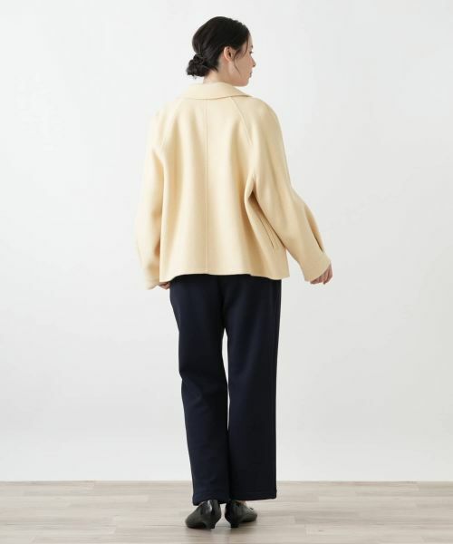 Leilian PLUS HOUSE / レリアンプラスハウス テーラードジャケット | ステンカラーショートジャケット【25年11月カタログ】 | 詳細6