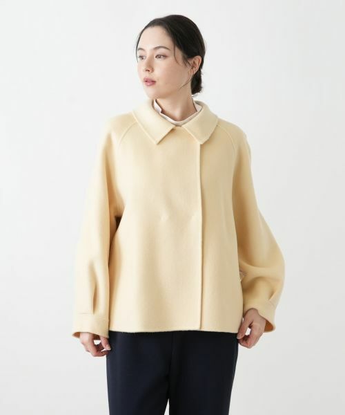 Leilian PLUS HOUSE / レリアンプラスハウス テーラードジャケット | ステンカラーショートジャケット【25年11月カタログ】 | 詳細7