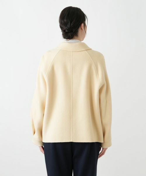 Leilian PLUS HOUSE / レリアンプラスハウス テーラードジャケット | ステンカラーショートジャケット【25年11月カタログ】 | 詳細9
