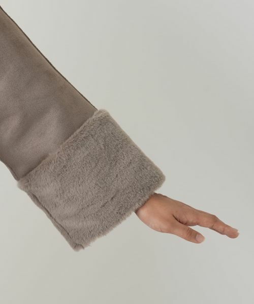 Leilian PLUS HOUSE / レリアンプラスハウス テーラードジャケット | フェイクムートンショートジャケット【25年11月カタログ】 | 詳細21