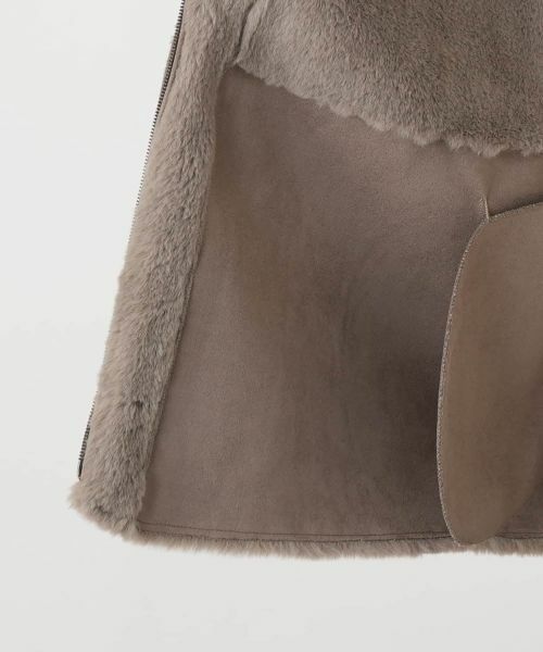 Leilian PLUS HOUSE / レリアンプラスハウス テーラードジャケット | フェイクムートンショートジャケット【25年11月カタログ】 | 詳細24