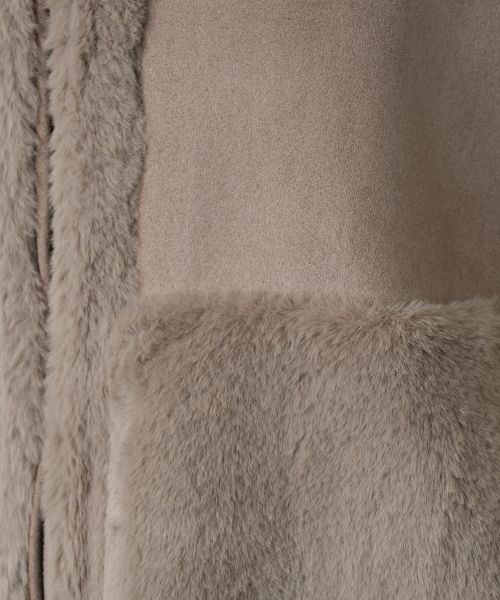 Leilian PLUS HOUSE / レリアンプラスハウス テーラードジャケット | フェイクムートンショートジャケット【25年11月カタログ】 | 詳細25