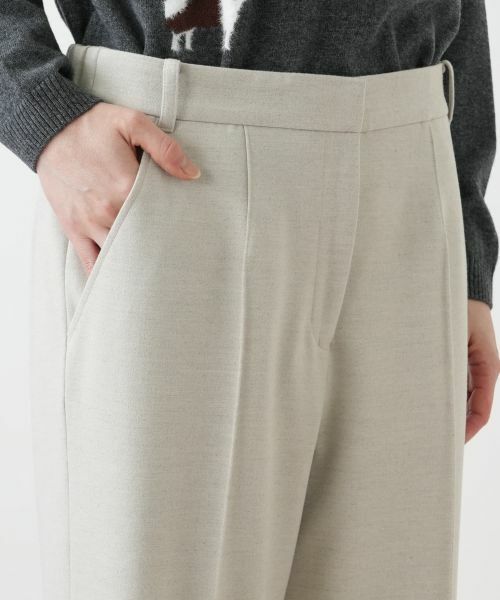 Leilian PLUS HOUSE / レリアンプラスハウス その他パンツ | ピンタックストレートパンツ【25年11月カタログ】 | 詳細10