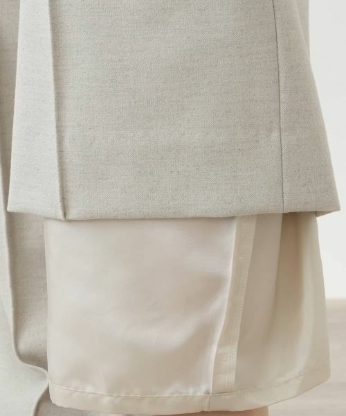 Leilian PLUS HOUSE / レリアンプラスハウス その他パンツ | ピンタックストレートパンツ【25年11月カタログ】 | 詳細13