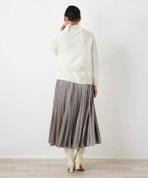 Leilian PLUS HOUSE / レリアンプラスハウス ニット・セーター | ポップコーンタートルネックニットプルオーバー【FRANCO FERRARO for Leilian】【25年11月カタログ】 | 詳細9