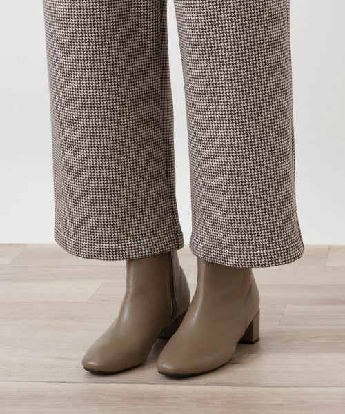 Leilian PLUS HOUSE / レリアンプラスハウス その他パンツ | あったか千鳥格子セミワイドパンツ【25年11月カタログ】 | 詳細17