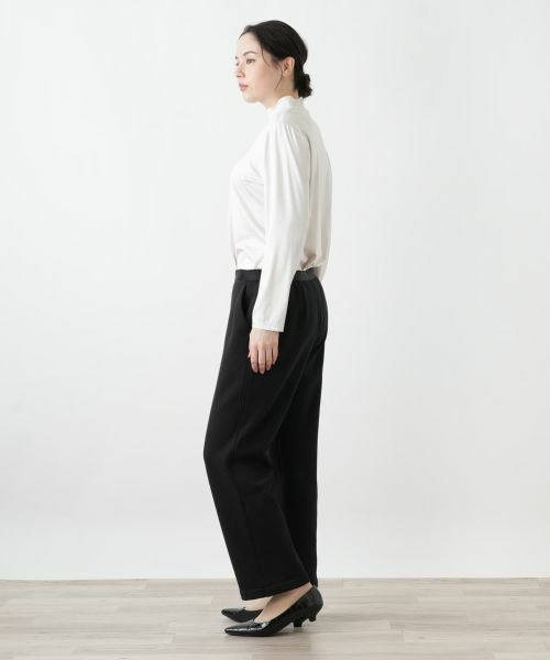 Leilian PLUS HOUSE / レリアンプラスハウス その他パンツ | 裏起毛あったかストレートパンツ | 詳細2