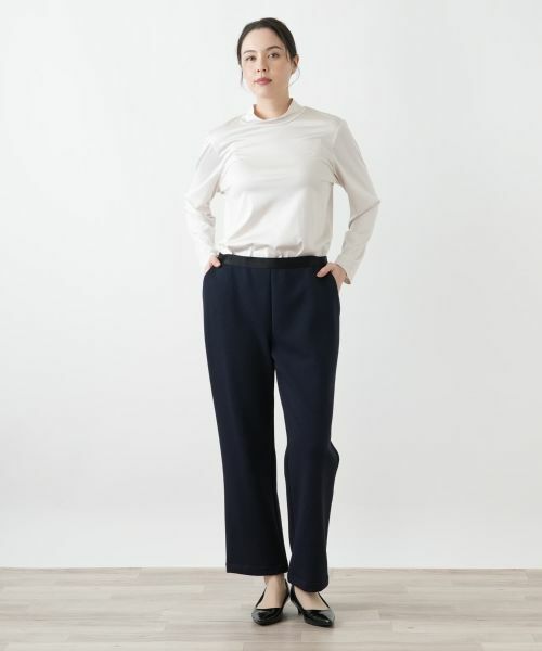 Leilian PLUS HOUSE / レリアンプラスハウス その他パンツ | 裏起毛あったかストレートパンツ | 詳細5