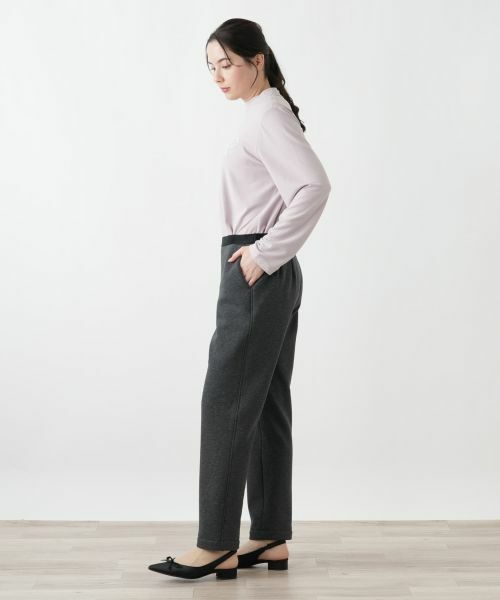 Leilian PLUS HOUSE / レリアンプラスハウス その他パンツ | 裏起毛あったかスリムパンツ【25年11月カタログ】 | 詳細2