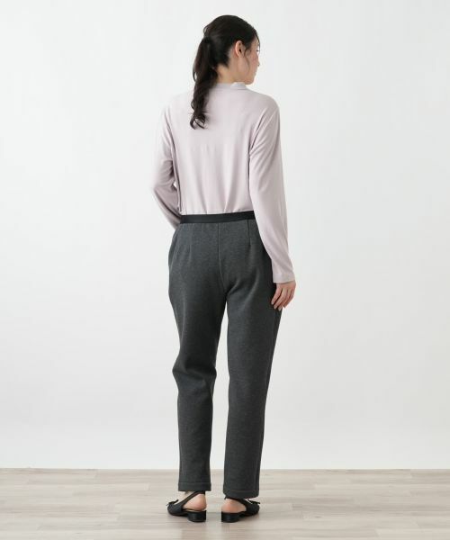 Leilian PLUS HOUSE / レリアンプラスハウス その他パンツ | 裏起毛あったかスリムパンツ【25年11月カタログ】 | 詳細3