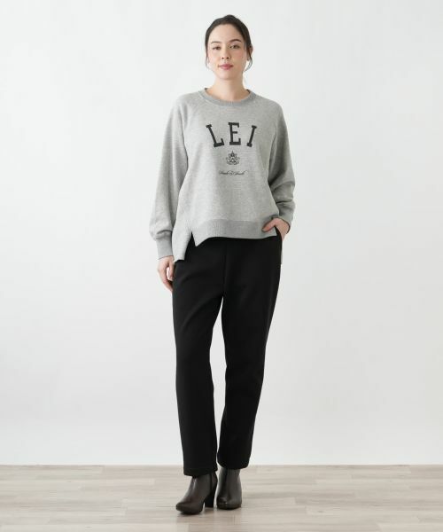 Leilian PLUS HOUSE / レリアンプラスハウス その他パンツ | 裏起毛あったかスリムパンツ【25年11月カタログ】 | 詳細4