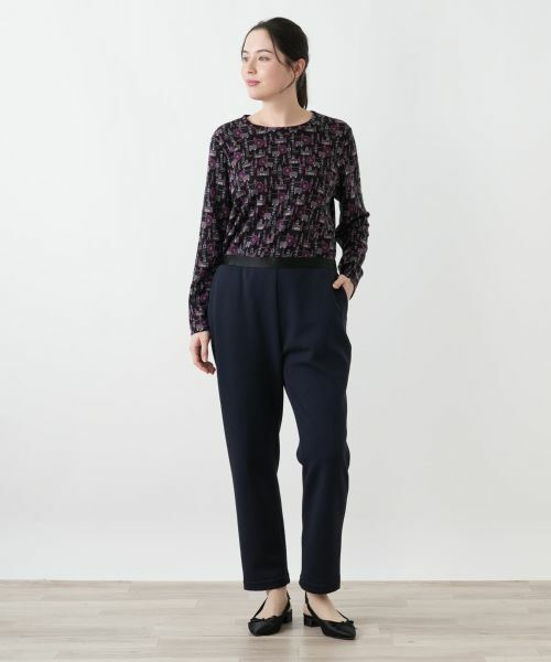 Leilian PLUS HOUSE / レリアンプラスハウス その他パンツ | 裏起毛あったかスリムパンツ【25年11月カタログ】 | 詳細7