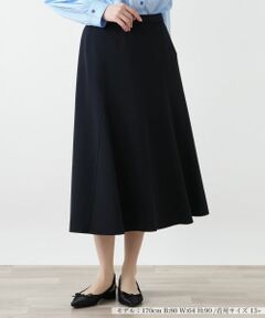 Leilian PLUS HOUSE / レリアンプラスハウス ミニ・ひざ丈スカート | フレアスカート【Leilian WHITE LABEL】