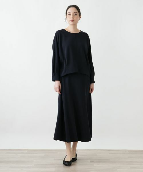 Leilian PLUS HOUSE / レリアンプラスハウス ミニ・ひざ丈スカート | フレアスカート【Leilian WHITE LABEL】 | 詳細1