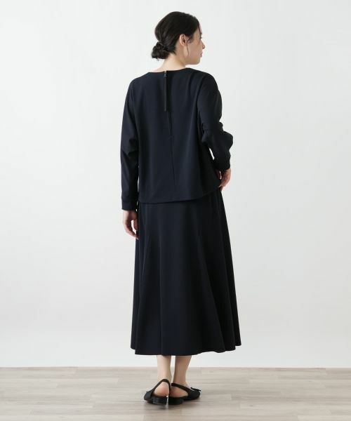 Leilian PLUS HOUSE / レリアンプラスハウス ミニ・ひざ丈スカート | フレアスカート【Leilian WHITE LABEL】 | 詳細3