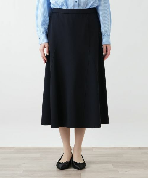 Leilian PLUS HOUSE / レリアンプラスハウス ミニ・ひざ丈スカート | フレアスカート【Leilian WHITE LABEL】 | 詳細4