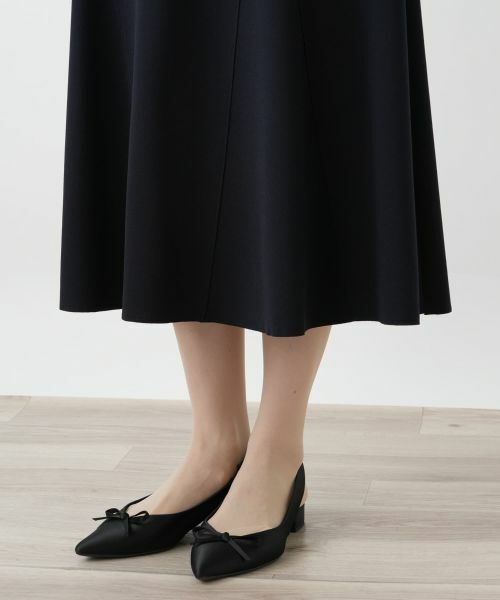 Leilian PLUS HOUSE / レリアンプラスハウス ミニ・ひざ丈スカート | フレアスカート【Leilian WHITE LABEL】 | 詳細9