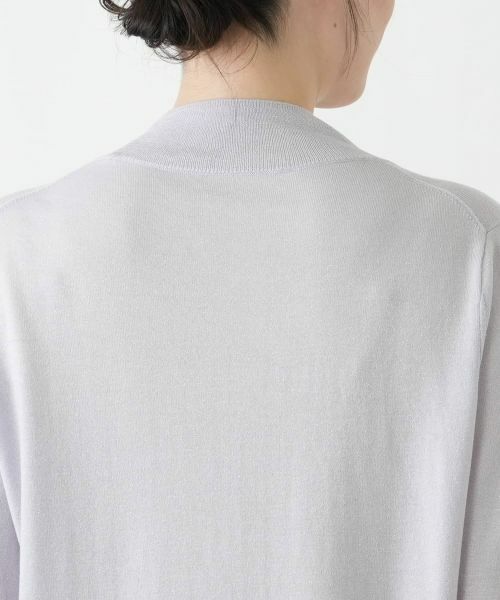 Leilian PLUS HOUSE / レリアンプラスハウス ニット・セーター | ラメハイネックニットプルオーバー【25年11月カタログ】 | 詳細17