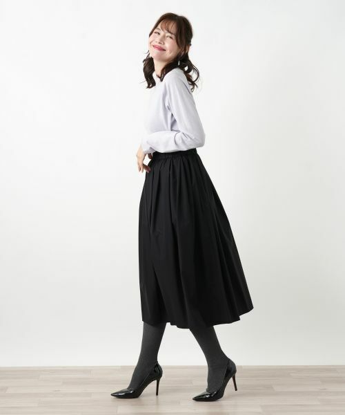 Leilian PLUS HOUSE / レリアンプラスハウス ニット・セーター | ラメハイネックニットプルオーバー【25年11月カタログ】 | 詳細6