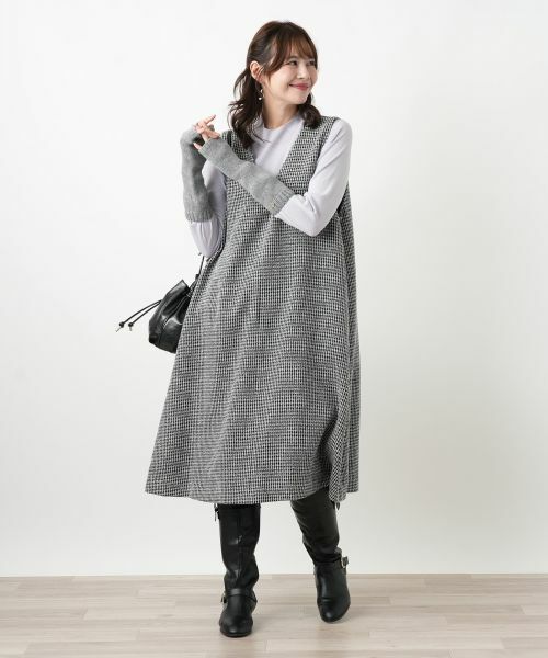 Leilian PLUS HOUSE / レリアンプラスハウス ニット・セーター | ラメハイネックニットプルオーバー【25年11月カタログ】 | 詳細7