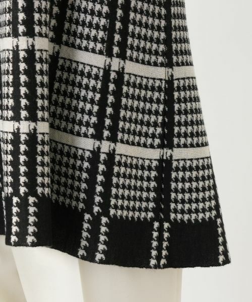 Leilian PLUS HOUSE / レリアンプラスハウス ニット・セーター | 千鳥格子ニットチュニック【25年11月カタログ】 | 詳細14