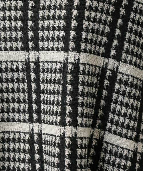 Leilian PLUS HOUSE / レリアンプラスハウス ニット・セーター | 千鳥格子ニットチュニック【25年11月カタログ】 | 詳細15