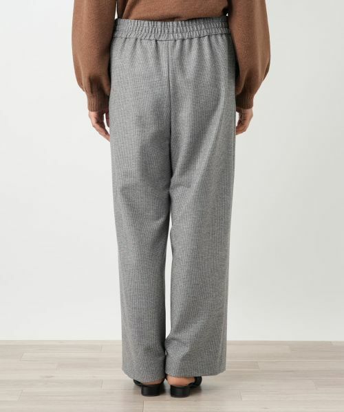 Leilian PLUS HOUSE / レリアンプラスハウス その他パンツ | 千鳥格子ワイドパンツ【NEMIKA】 | 詳細12