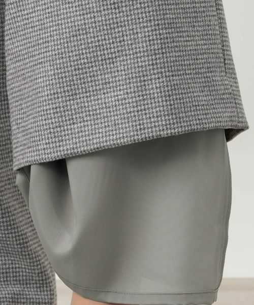 Leilian PLUS HOUSE / レリアンプラスハウス その他パンツ | 千鳥格子ワイドパンツ【NEMIKA】 | 詳細15