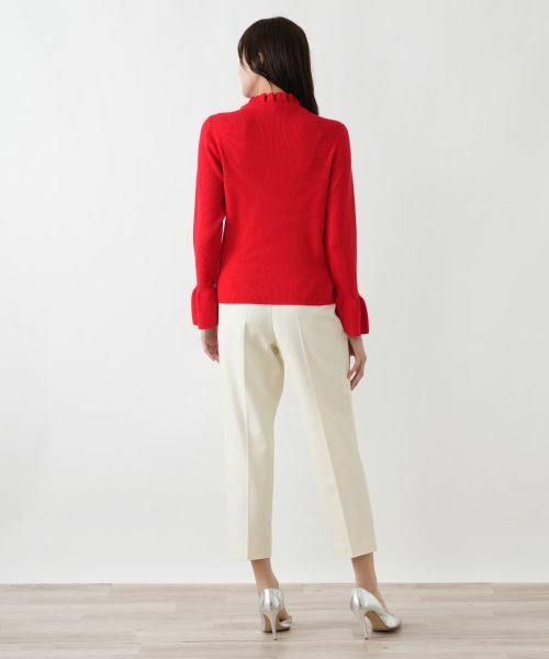 Leilian PLUS HOUSE / レリアンプラスハウス ニット・セーター | フリルリブニット【BOURGE】 | 詳細12