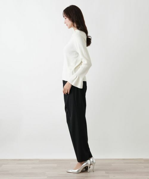 Leilian PLUS HOUSE / レリアンプラスハウス ニット・セーター | フリルリブニット【BOURGE】 | 詳細2