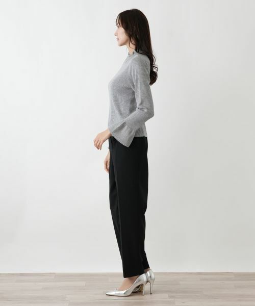 Leilian PLUS HOUSE / レリアンプラスハウス ニット・セーター | フリルリブニット【BOURGE】 | 詳細5