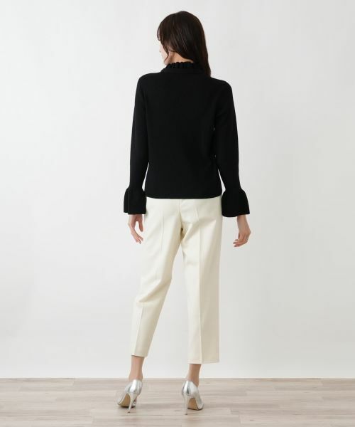 Leilian PLUS HOUSE / レリアンプラスハウス ニット・セーター | フリルリブニット【BOURGE】 | 詳細9