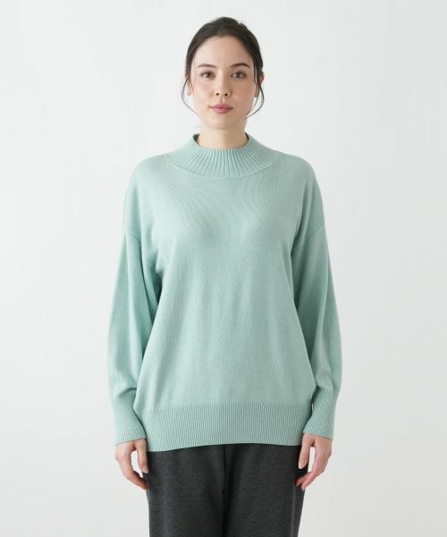 Leilian PLUS HOUSE / レリアンプラスハウス ニット・セーター | ドロップショルダーハイネックニット【25年11月カタログ】 | 詳細10
