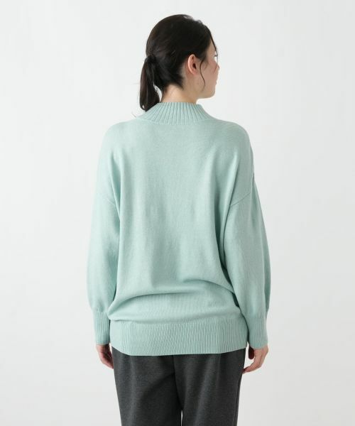 Leilian PLUS HOUSE / レリアンプラスハウス ニット・セーター | ドロップショルダーハイネックニット【25年11月カタログ】 | 詳細12