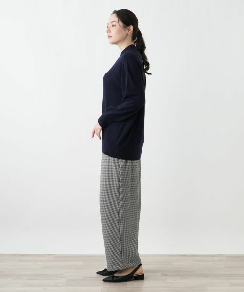 Leilian PLUS HOUSE / レリアンプラスハウス ニット・セーター | ドロップショルダーハイネックニット【25年11月カタログ】 | 詳細2