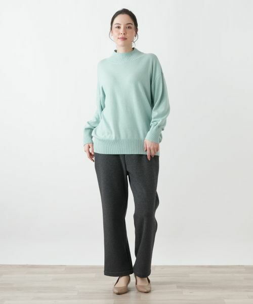 Leilian PLUS HOUSE / レリアンプラスハウス ニット・セーター | ドロップショルダーハイネックニット【25年11月カタログ】 | 詳細7