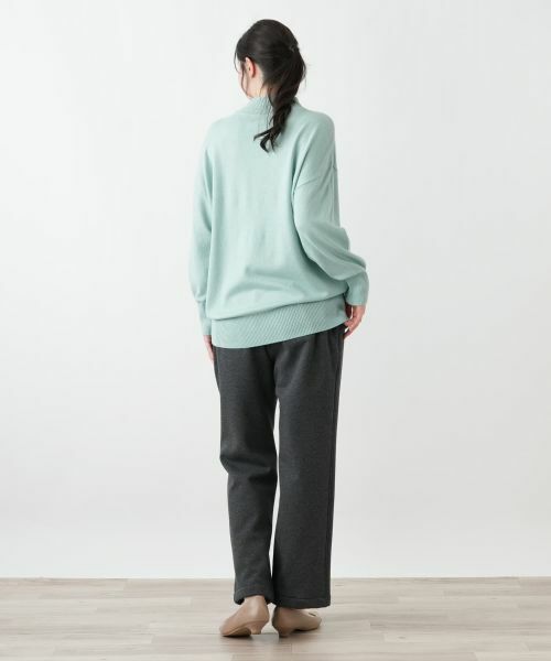 Leilian PLUS HOUSE / レリアンプラスハウス ニット・セーター | ドロップショルダーハイネックニット【25年11月カタログ】 | 詳細9