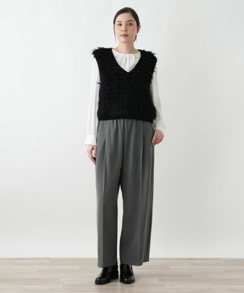 Leilian PLUS HOUSE / レリアンプラスハウス テーラードジャケット | ベスト【NEMIKA】 | 詳細1