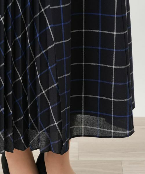 Leilian PLUS HOUSE / レリアンプラスハウス ミニ・ひざ丈スカート | フレアスカート【BOURGE】 | 詳細12