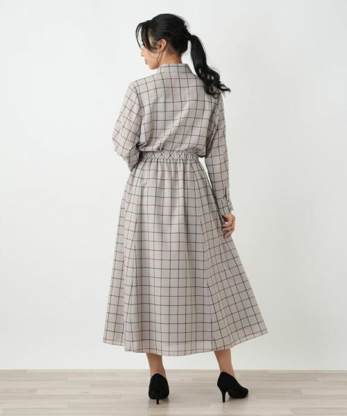 Leilian PLUS HOUSE / レリアンプラスハウス ミニ・ひざ丈スカート | フレアスカート【BOURGE】 | 詳細3