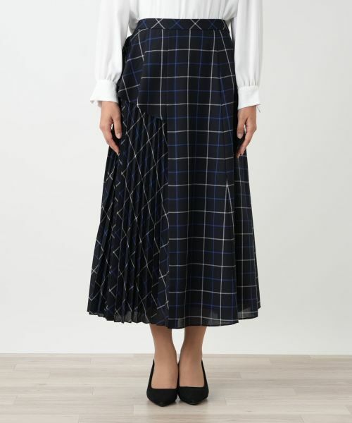 Leilian PLUS HOUSE / レリアンプラスハウス ミニ・ひざ丈スカート | フレアスカート【BOURGE】 | 詳細7