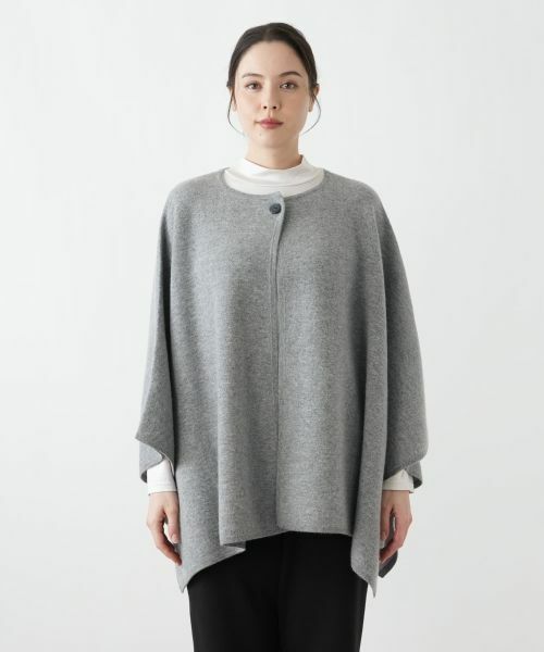 Leilian PLUS HOUSE / レリアンプラスハウス その他アウター | リバーシブルマント【25年11月カタログ】 | 詳細5